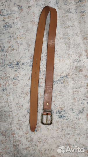 Ремень кожаный ручной работы