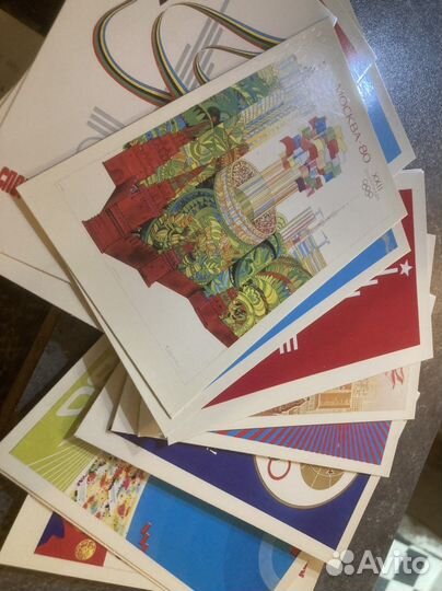 Олимпиада-80 открытки набор