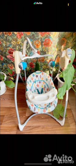 Детские электронные качели