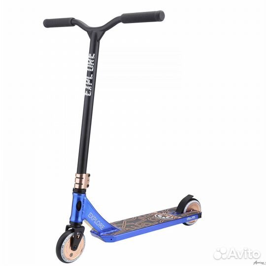 Самокат трюковой Explore Booger Deluxe, колеса 120