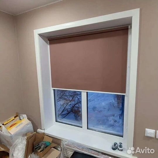 Рулонные шторы, день ночь