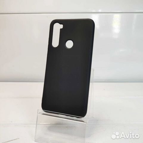 Чехол силиконовый xiaomi Redmi Note 8 черный