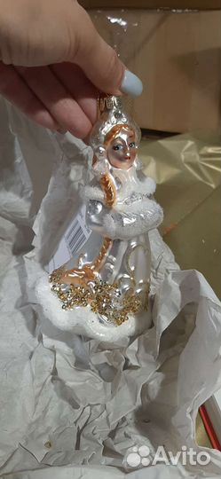 Игрушки стекло новые