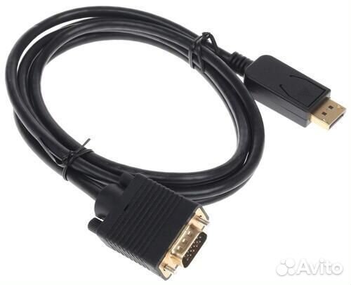 Кабель соединительный dexp DisplayPort - VGA, 1.8м