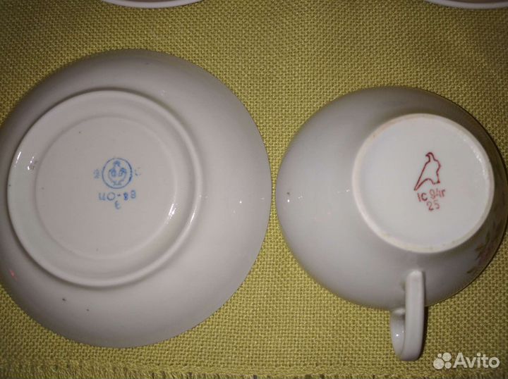 Чайная посуда Дулево СССР