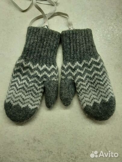Варежки зимние детские