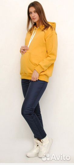 Брюки утеплённые для беременных