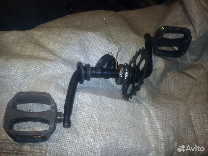 Каретка для детского велосипеда R - 14+бок. колёса