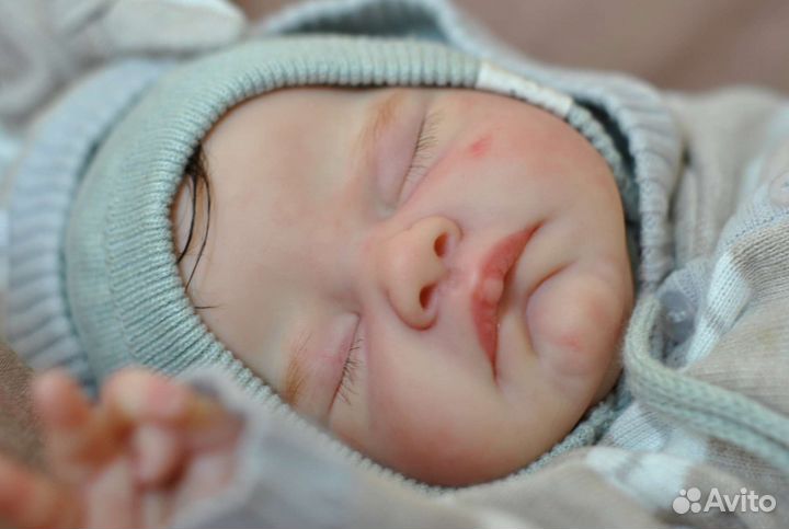 Кукла реборн Август