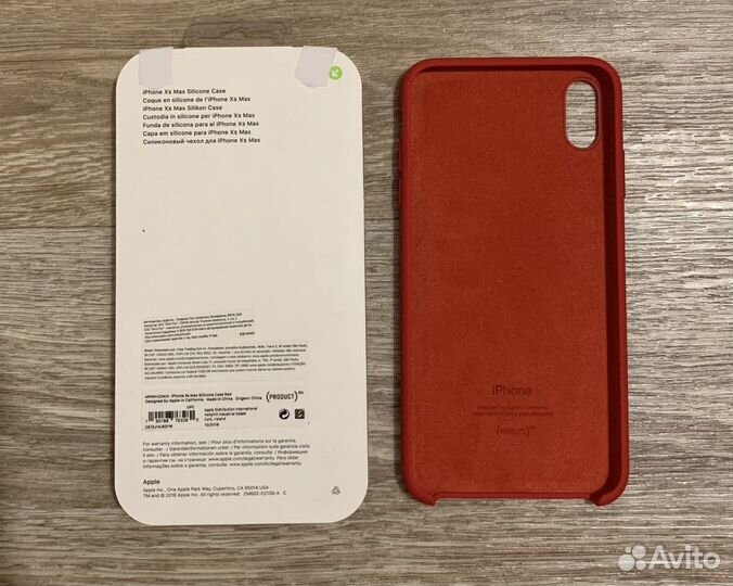 Чехол iPhone XS Max Silicon Case