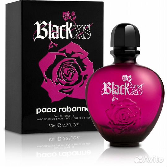 Paco Rabanne XS Black W edt 80ml tester