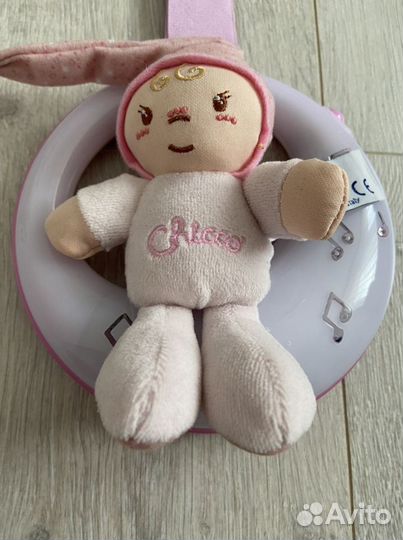 Музыкальная подвеска ночник chicco