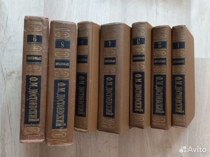 Книги. Ф.М. Достоевский. Собрание сочинений