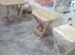 Деревянная мебель столы стулья кадки бочки