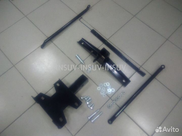 Кронштейн лебедки передний с площадкой 2123 RS