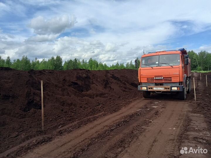 Торф с доставкой камаз