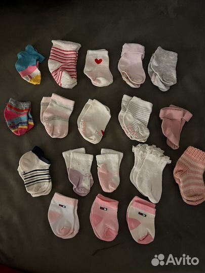 Детские носочки, колготки и шапочки