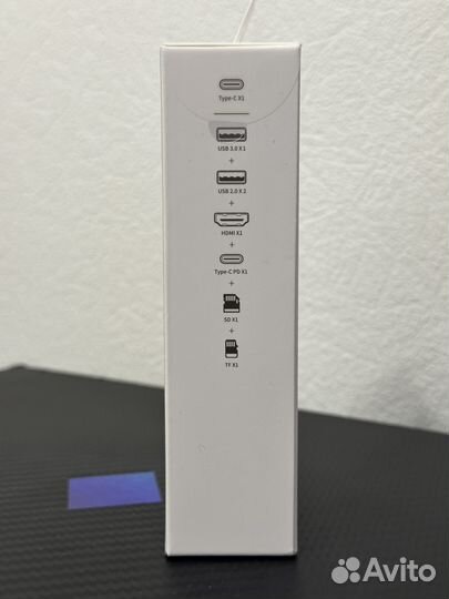 Док станция baseus type c, intelligent hub 7in 1