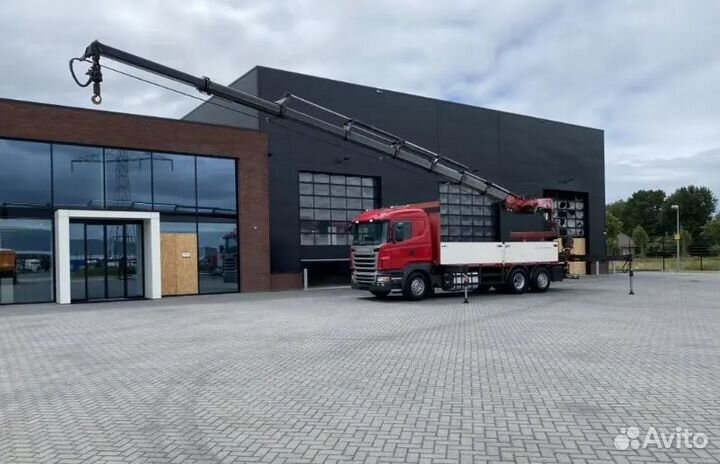 Scania R-series с КМУ, 2010