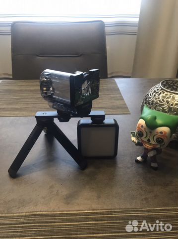 Штатив с лампой для камеры или телефона