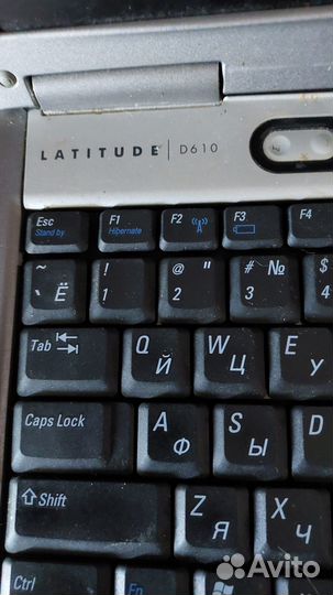 Ноутбук dell latitude D610 (На запчасти)