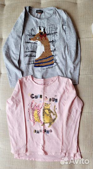Вещи пакетом на девочку 122 рост