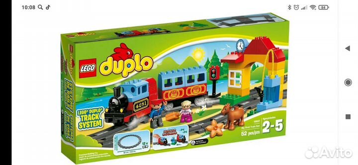 Lego duplo поезд