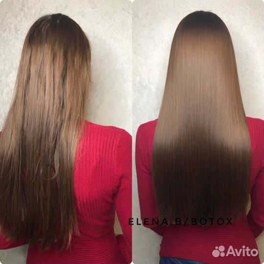 Кератин ботокс волос