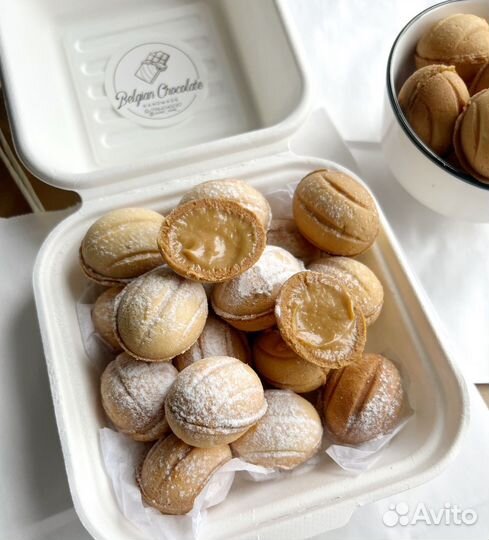 Орешки со сгущенкой