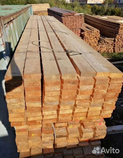 Доска обрезная 50х150х6000