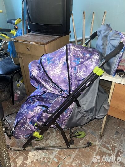 Санки коляска