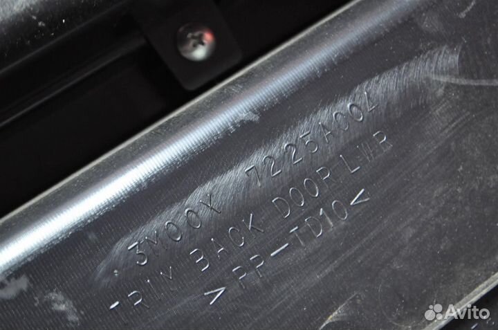 Обшивка багажника mitsubishi pajero V98W