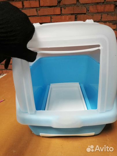 Кошачий туалет закрытый