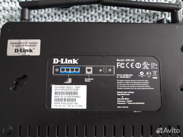 Роутер dlink Dir 615