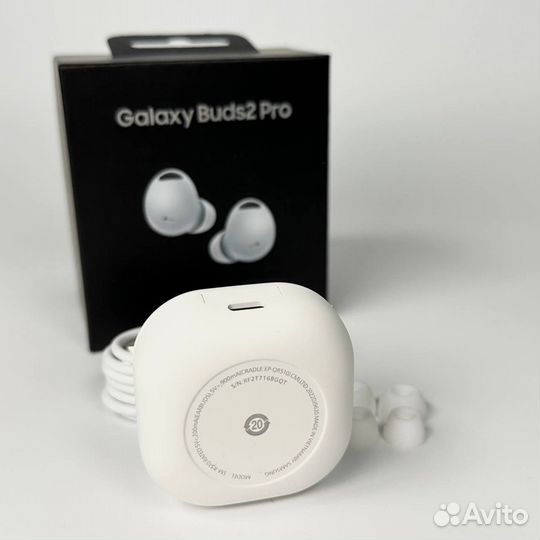 Samsung galaxy buds 2 pro белые (улучшенные)