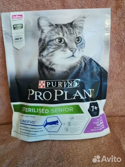 PRO plan для стер. кошек 400гр и наполнитель