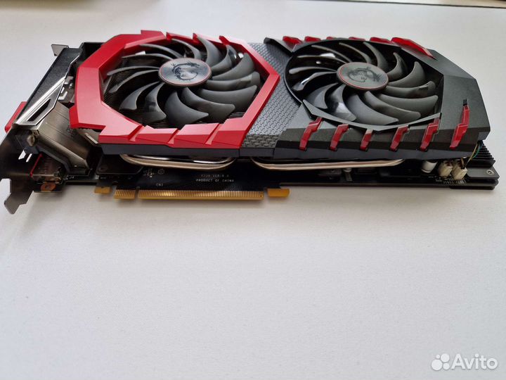 Видеокарта GTX 1070 ti Msi Gaming X