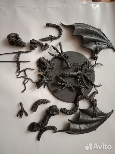 Wood Elf Sisters of Twilight on Forest Dragon (War