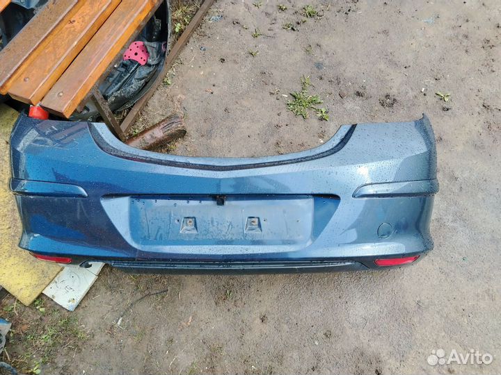 Бампер задний opel astra h gtc