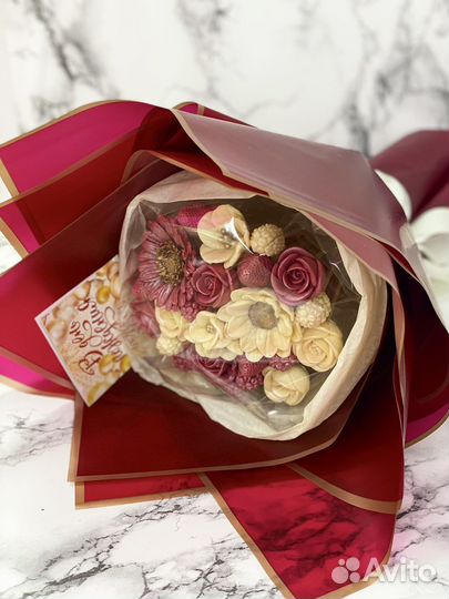 Букет из шоколада, шоколадные цветы воспитателю