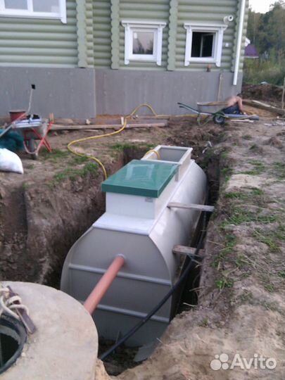 Монтаж септика под ключ