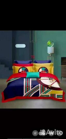 Белье постельное шёлк сатин