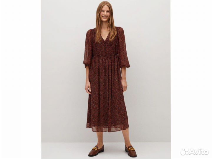 Платье бохо 46 48 стиль mango новое