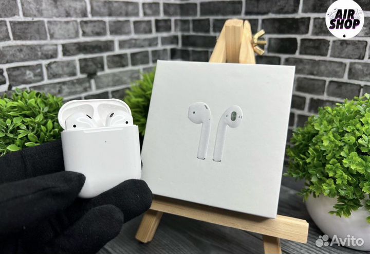 Airpods 2 premium lux новые