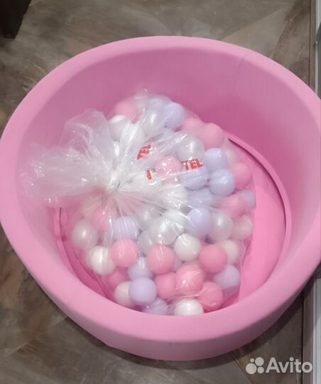 Сухой бассейн с шариками бронь