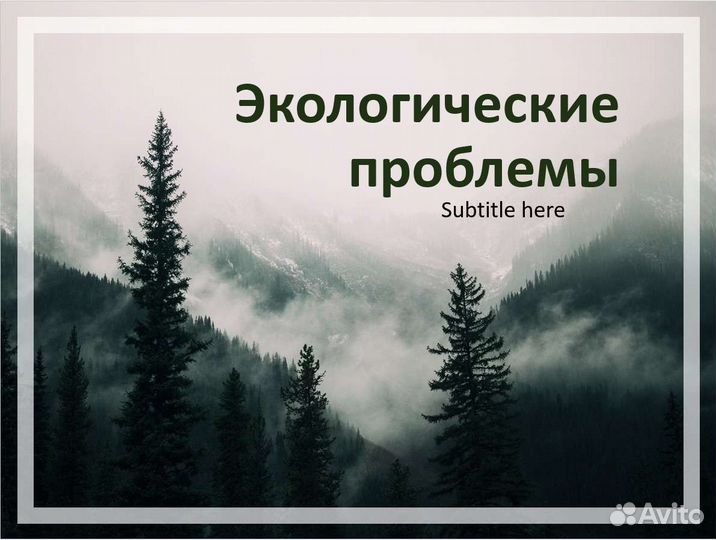Написание школьных проектов, презентаций, докладов