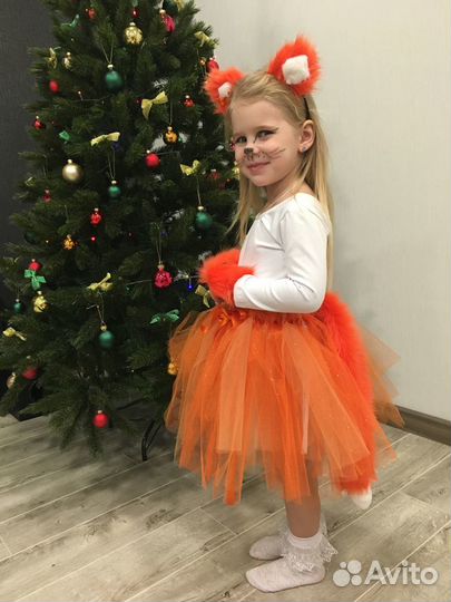 Костюм лисы (рост 110-116) аренда