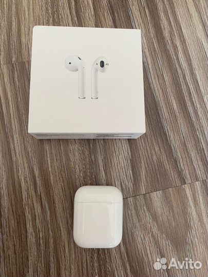 Беспроводные наушники apple airpods 2