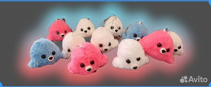 Сувенир Байкальская нерпа: брелки, игрушки