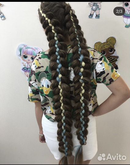 Плетение кос, вечерние прически